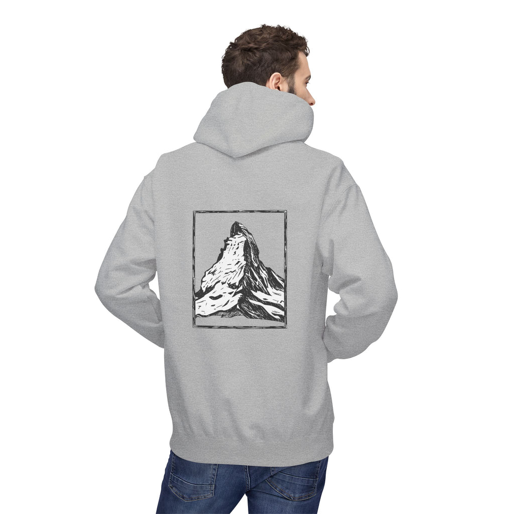 Grey Matterhorn hoodie