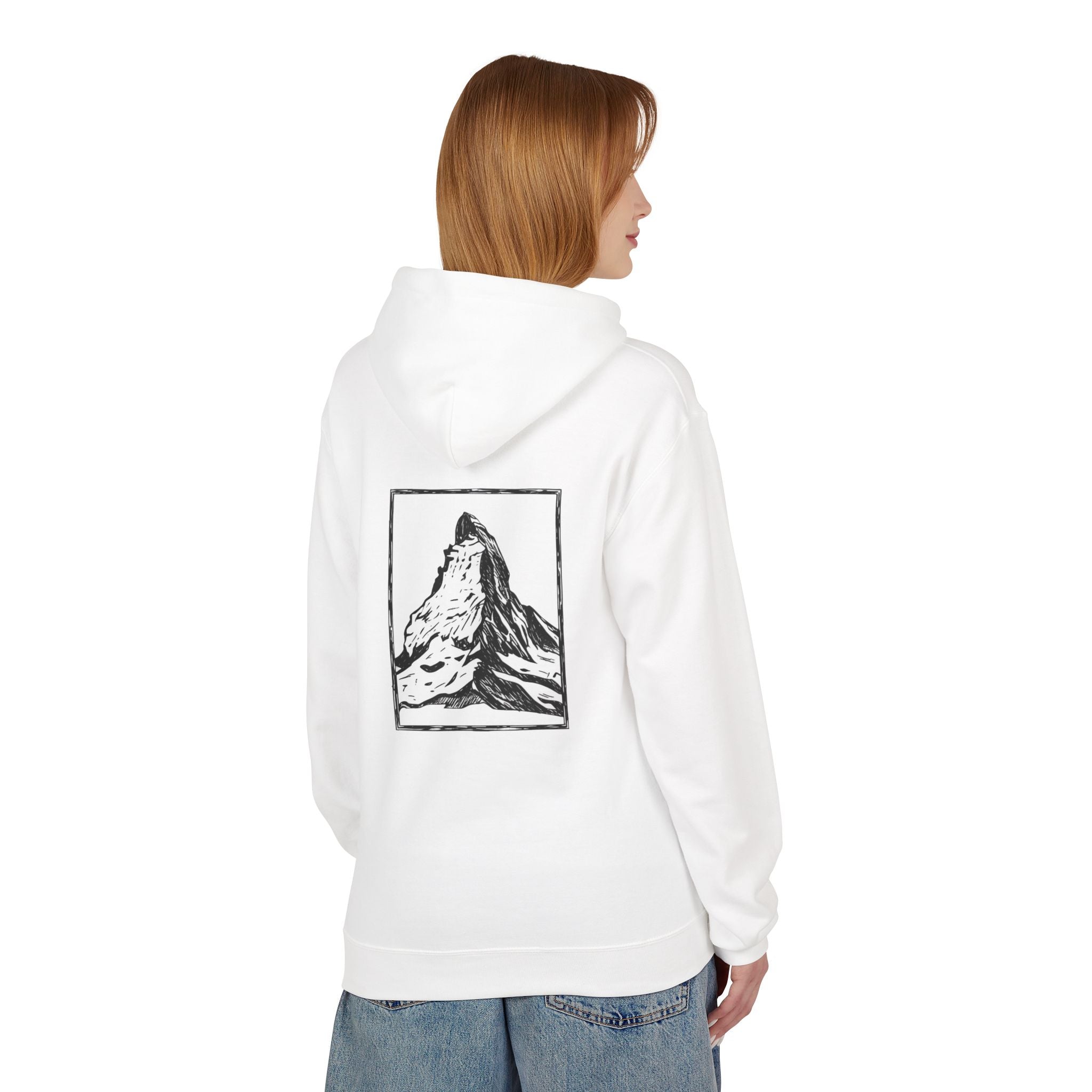 White Matterhorn hoodie