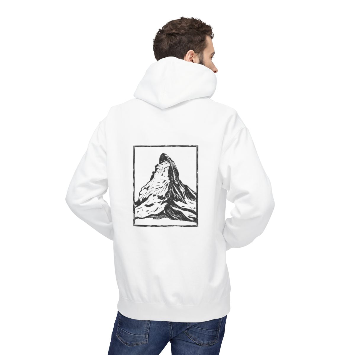 White Matterhorn hoodie